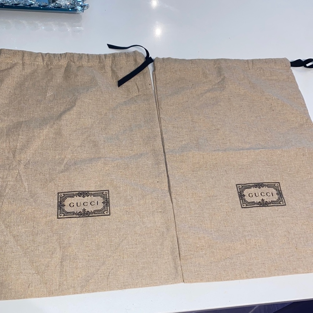 Gucci dust bags